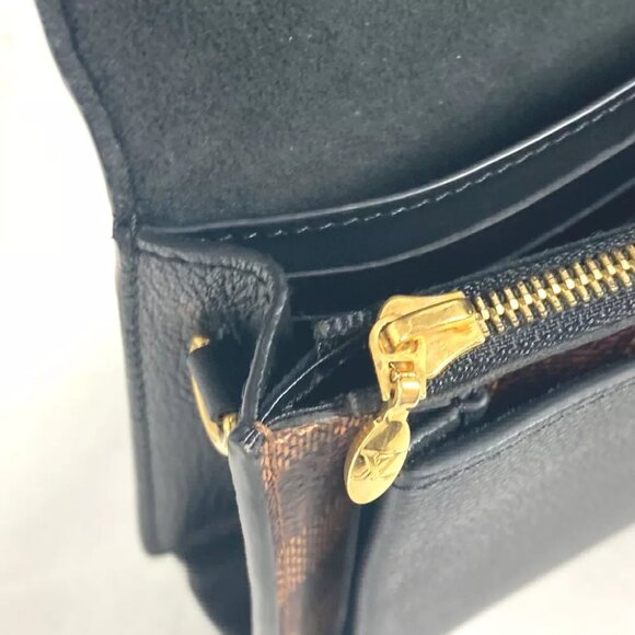 LOUIS VUITTON N60221 Damier Portefeuille-Vavan Chain Wallet Shoulder Bag - Picture 14 of 16